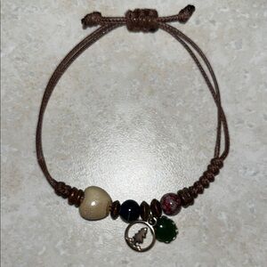 Tree Pendant Beaded Bracelet